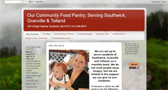 Desktop Screenshot of community-food-pantry.org