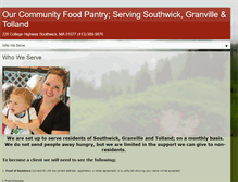 Tablet Screenshot of community-food-pantry.org